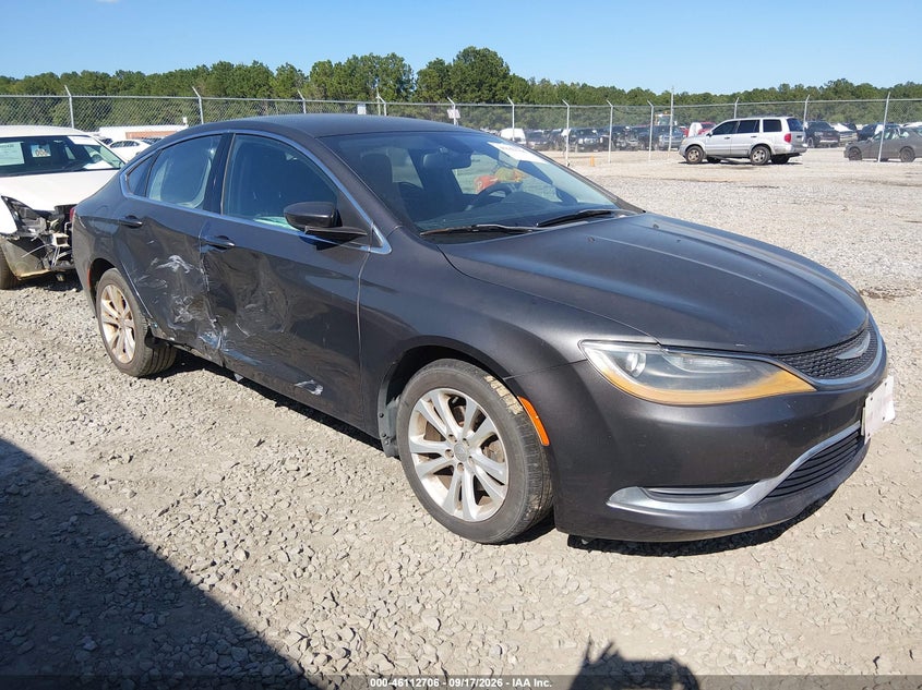 2015 CHRYSLER 200 LIMITED | 1C3CCCAB6FN586001 | UPCARS