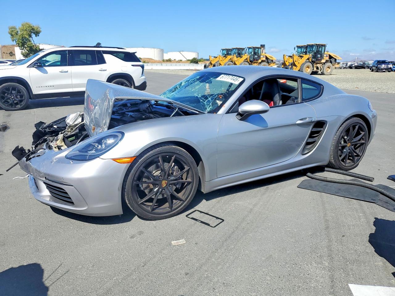2019 PORSCHE CAYMAN BASE | WP0AA2A88KS260171 | UPCARS