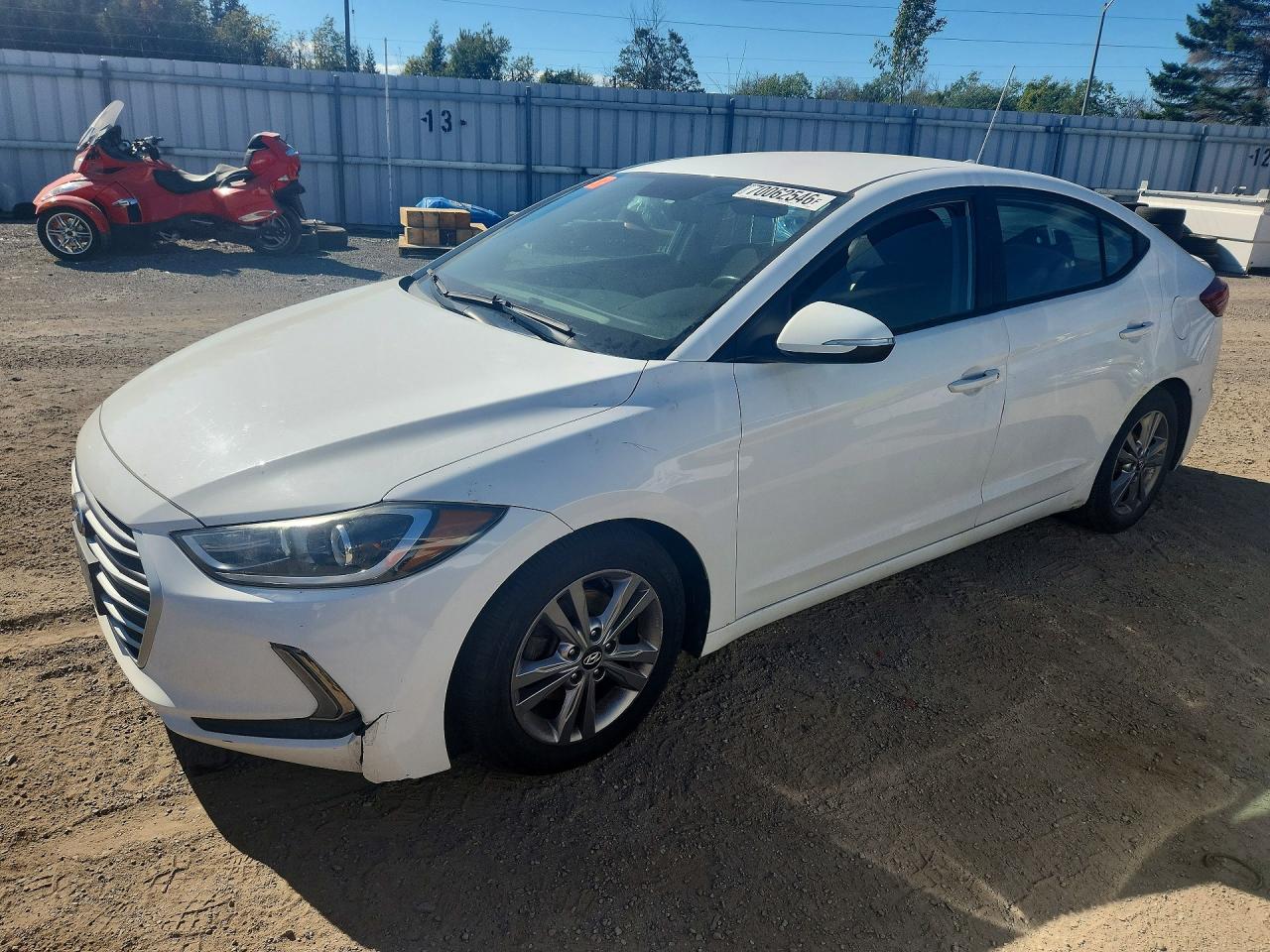 2017 HYUNDAI ELANTRA SE | KMHD84LF5HU343811 | UPCARS