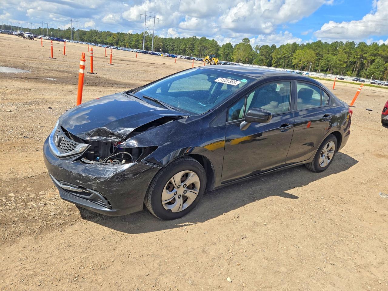 2014 HONDA CIVIC LX | 2HGFB2F55EH526082 | UPCARS