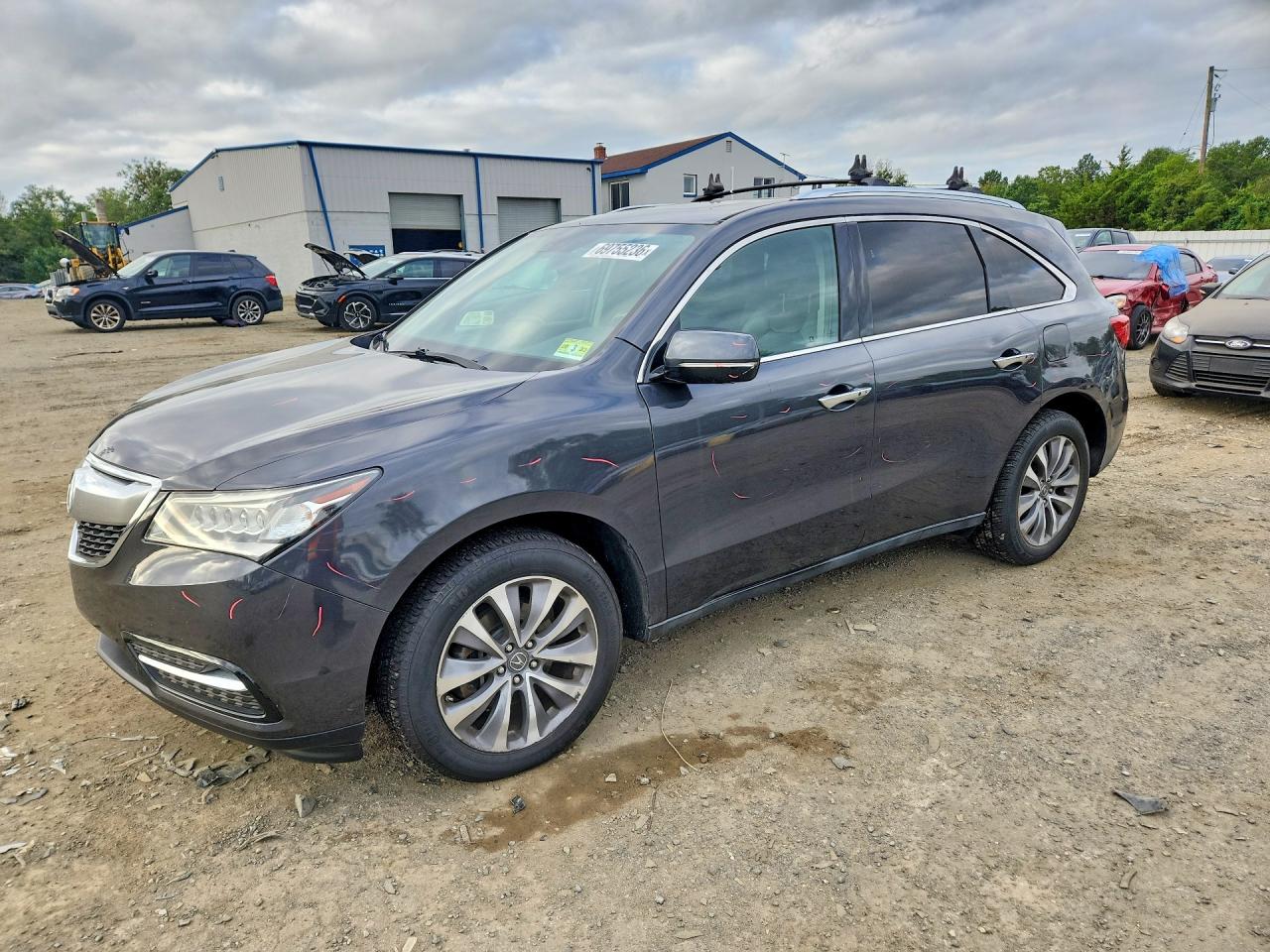 2014 ACURA MDX TECHNOLOGY | 5FRYD4H40EB038812 | UPCARS