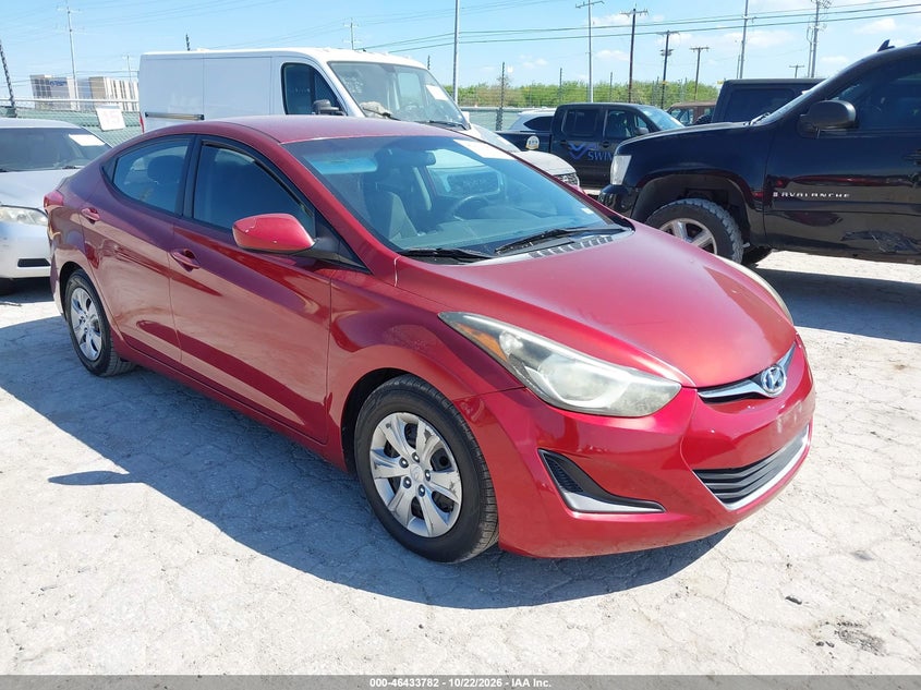 2016 HYUNDAI ELANTRA SE/SPORT/LIMITED | 5NPDH4AE1GH675963 | UPCARS