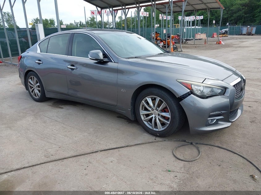 2016 INFINITI Q50 2.0T PREMIUM | JN1CV7AR2GM250401 | UPCARS