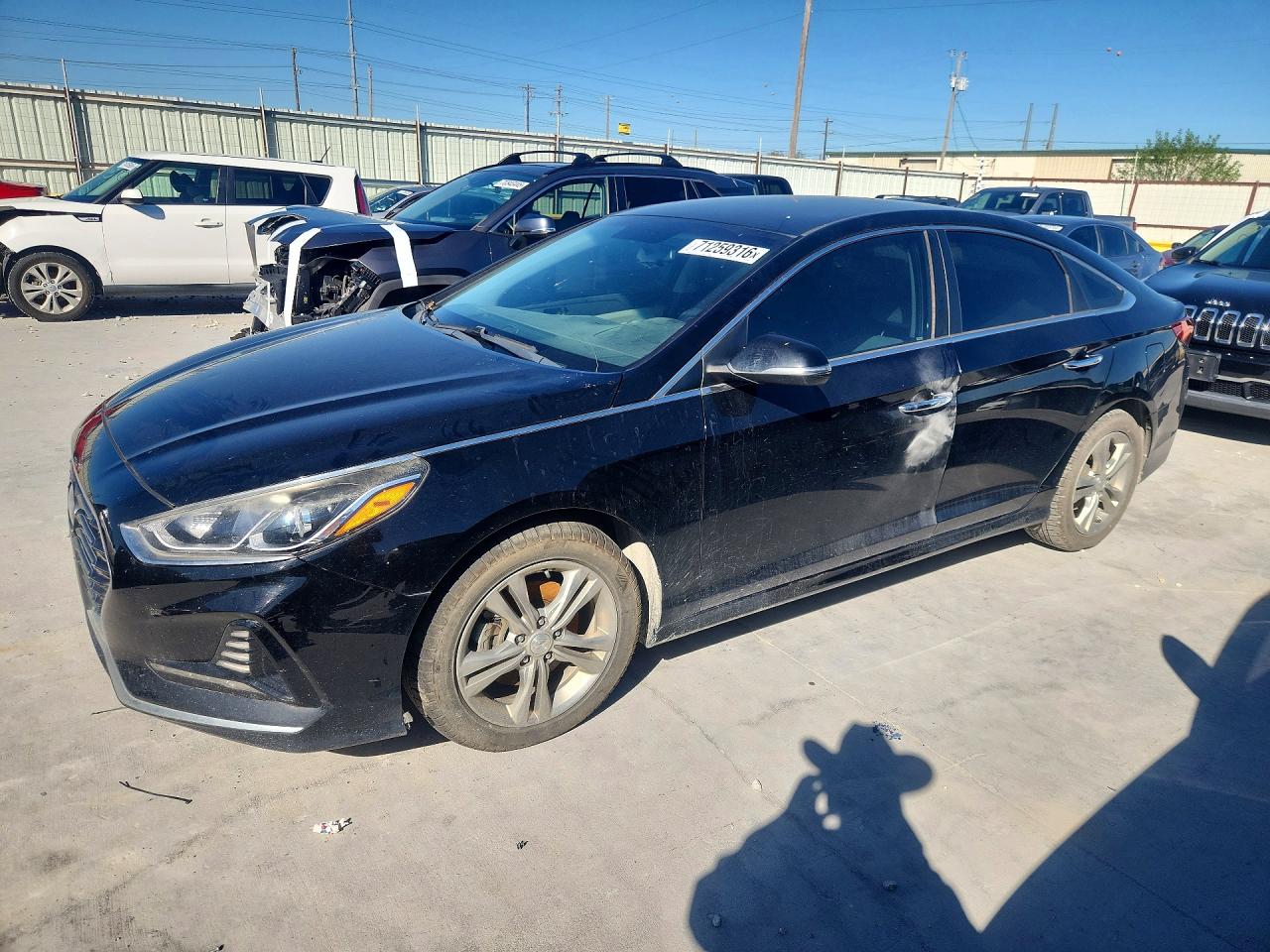 2018 HYUNDAI SONATA SEL | 5NPE34AF9JH654636 | UPCARS