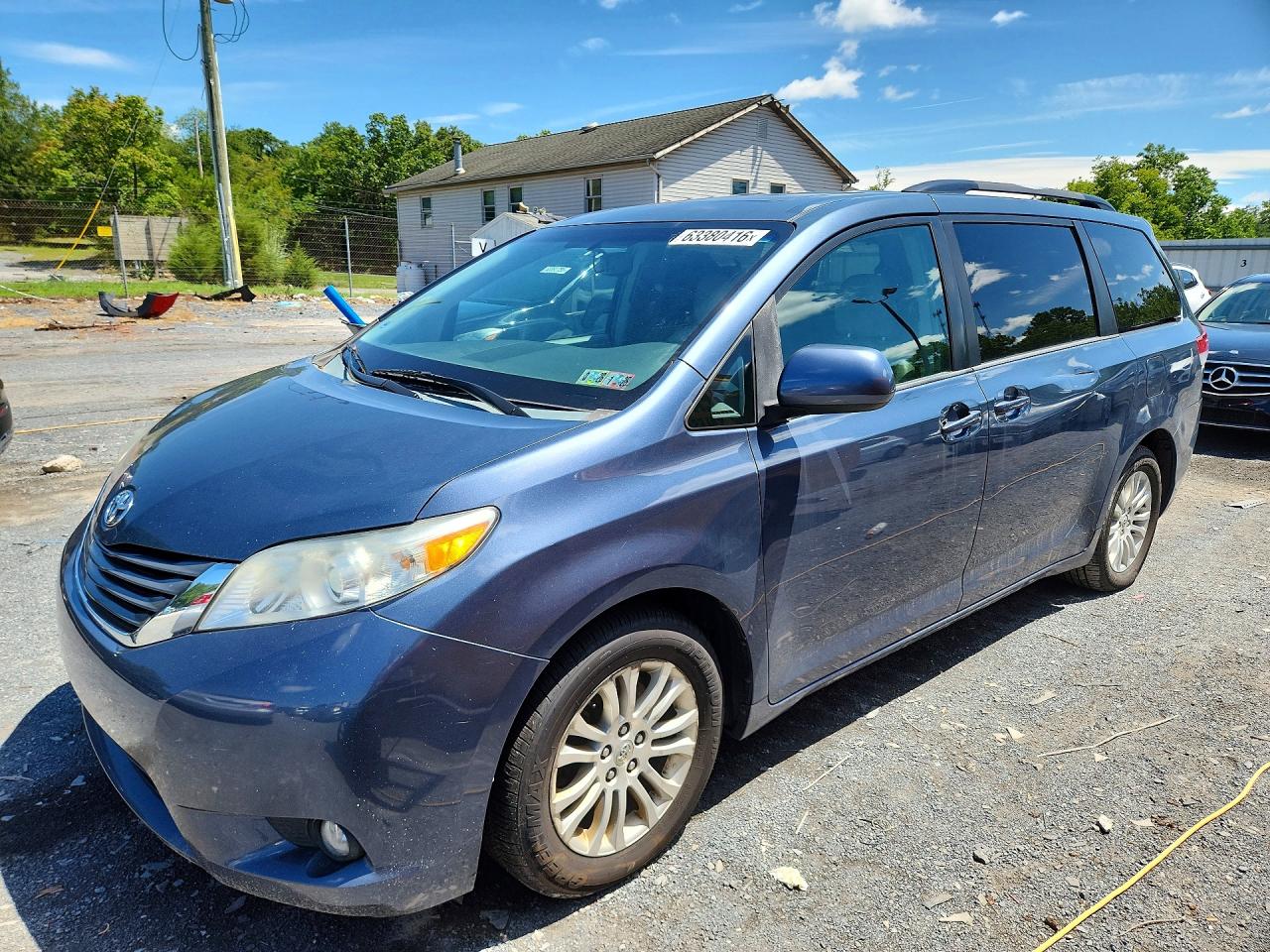 2013 TOYOTA SIENNA XLE 8-PASSENGER | 5TDYK3DC1DS396204 | UPCARS