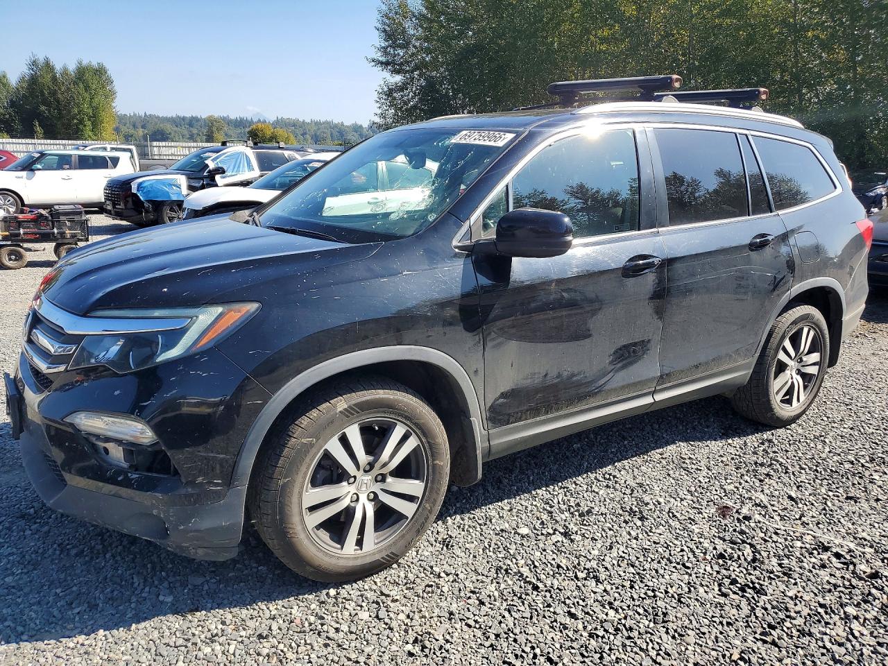 2017 HONDA PILOT EXLN | 5FNYF6H78HB024484 | UPCARS