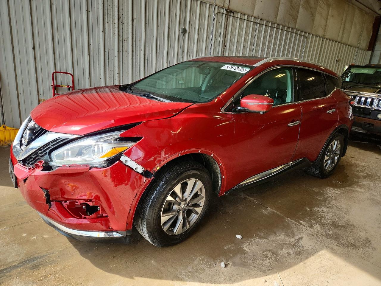 2017 NISSAN MURANO SL | 5N1AZ2MG7HN184649 | UPCARS