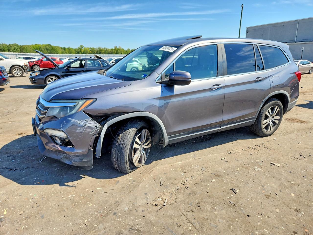 2016 HONDA PILOT EXL | 5FNYF6H5XGB073263 | UPCARS