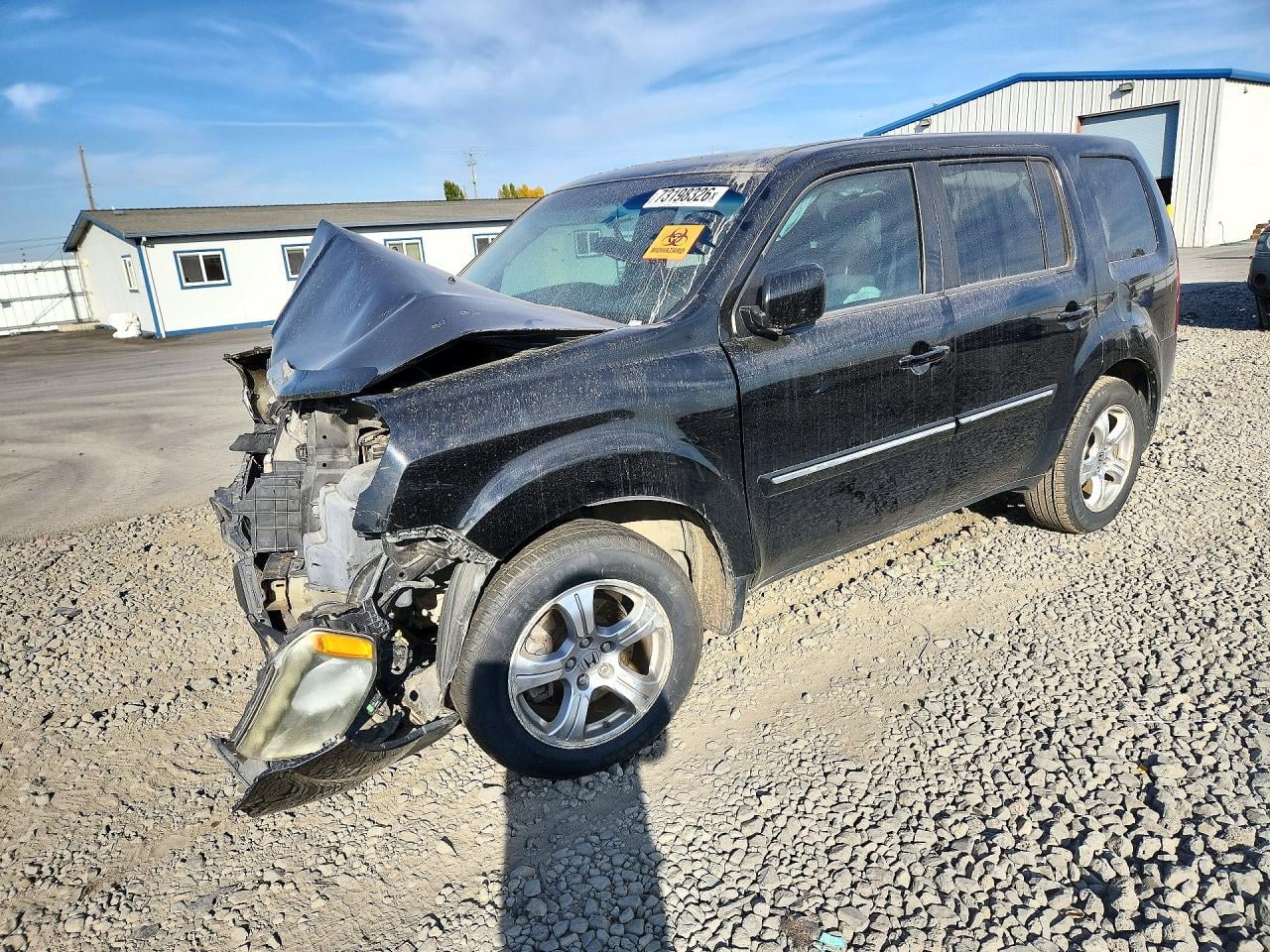 2012 HONDA PILOT EXL | 5FNYF4H54CB069613 | UPCARS