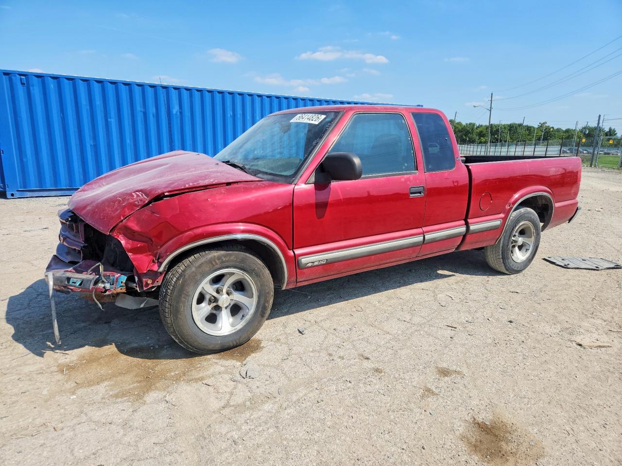 2001 CHEVROLET S10 | 1GCCS19W618124300 | UPCARS