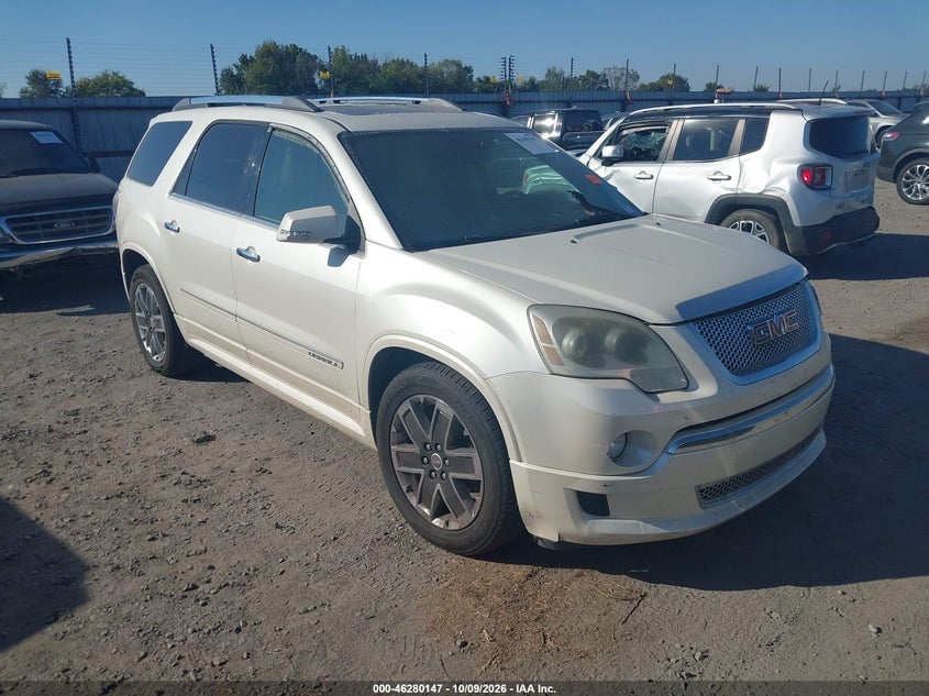 2012 GMC ACADIA DENALI | 1GKKRTED5CJ380855 | UPCARS