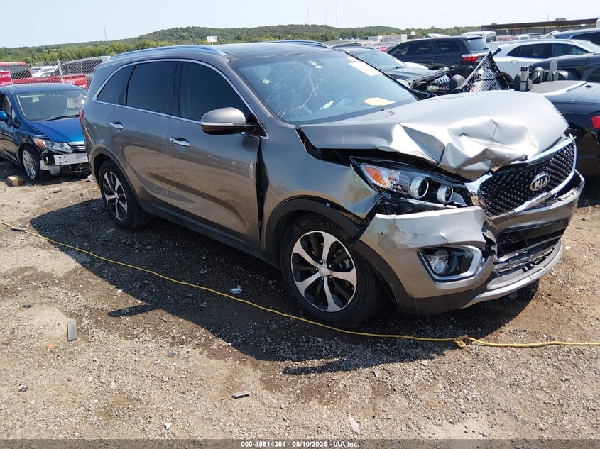 2016 KIA SORENTO 3.3L EX | 5XYPH4A51GG093365 | UPCARS