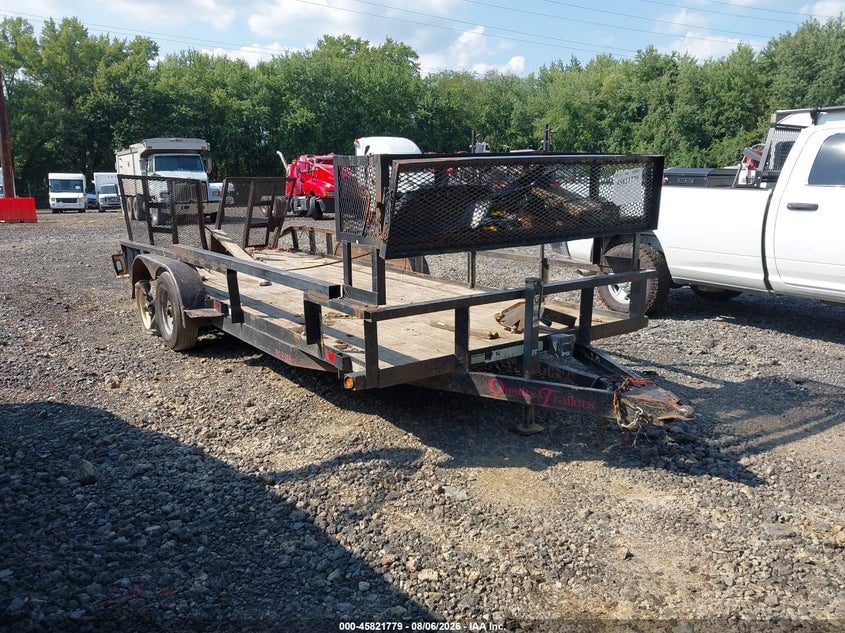 2016 QUALITY TRAILER UTILITY | 550FB2029GS001857 | UPCARS