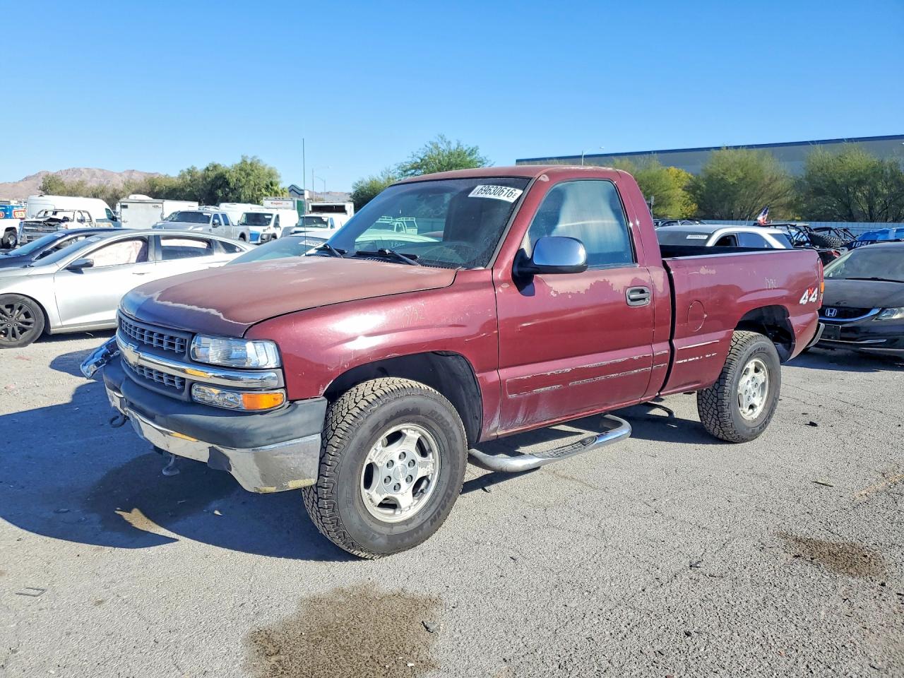 2001 CHEVROLET SILVERADO K1500 | 1GCEK14V71Z155895 | UPCARS