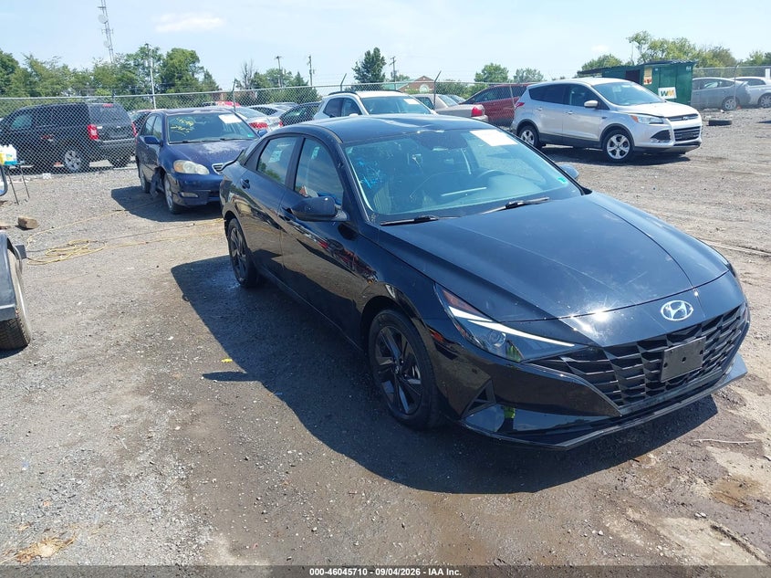 2023 HYUNDAI ELANTRA HYBRID BLUE | KMHLM4AJ5PU088591 | UPCARS