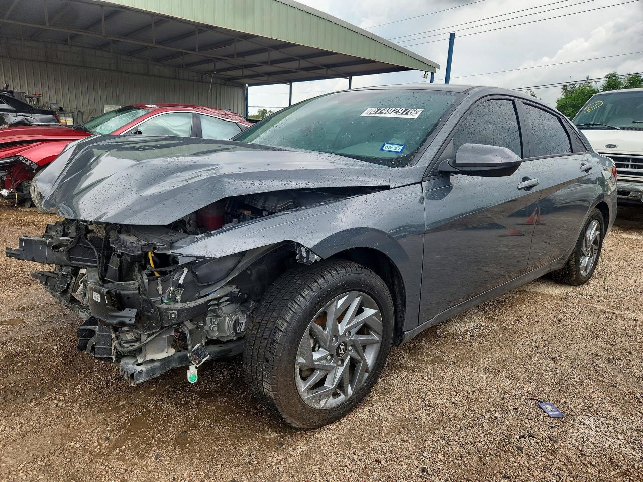 2024 HYUNDAI ELANTRA BLUE | KMHLM4DJ3RU106665 | UPCARS