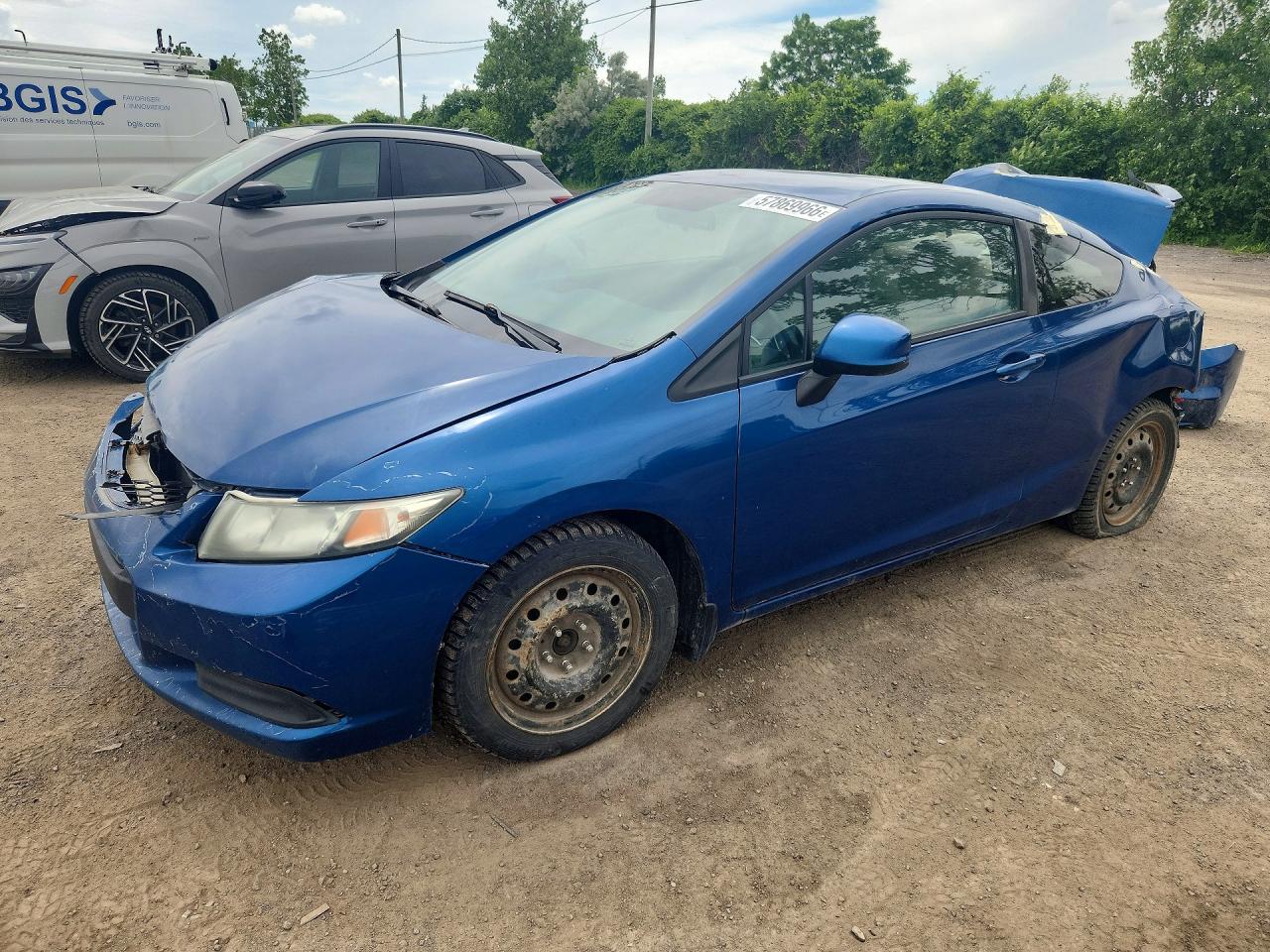 2013 HONDA CIVIC LX | 2HGFG3B42DH000043 | UPCARS