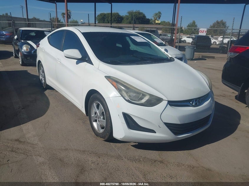2014 HYUNDAI ELANTRA SE | 5NPDH4AE4EH482882 | UPCARS