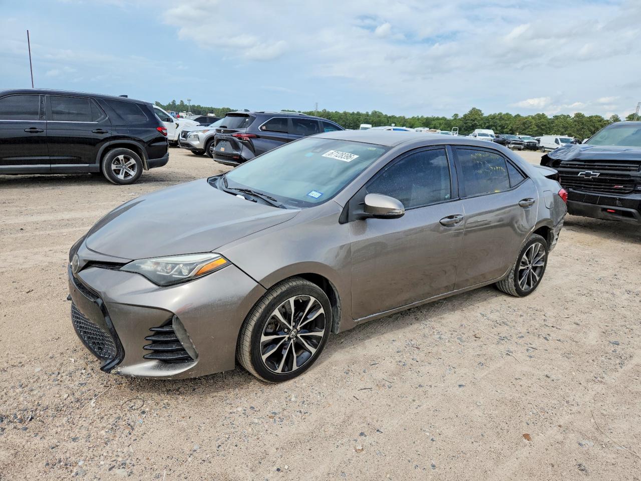 2017 TOYOTA COROLLA SE | 5YFBURHE7HP579748 | UPCARS