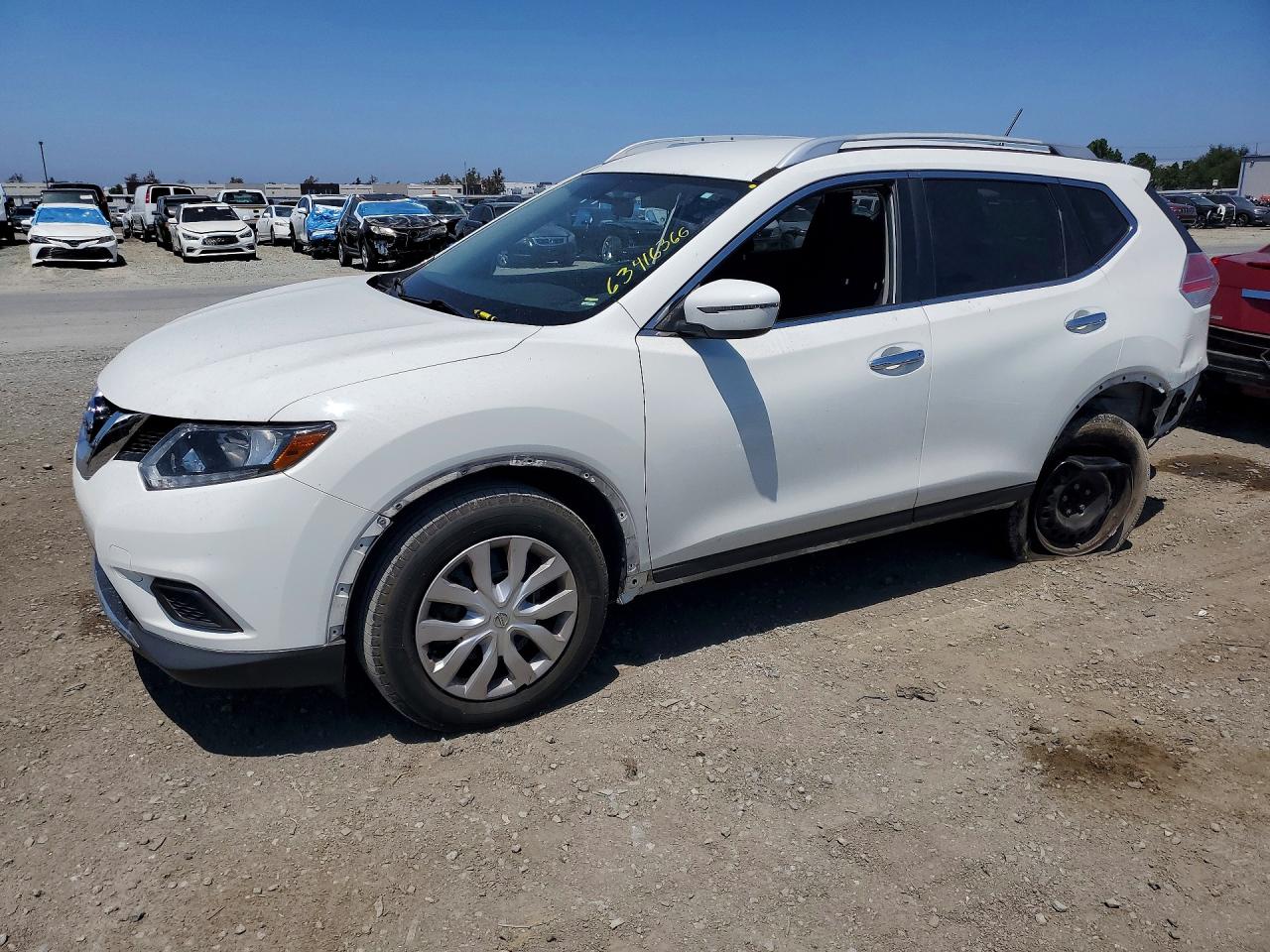 2016 NISSAN ROGUE S | JN8AT2MT5GW021174 | UPCARS