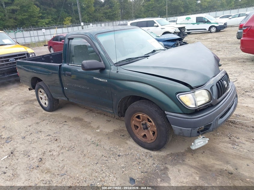 2001 TOYOTA TACOMA | 5TENL42N51Z839494 | UPCARS