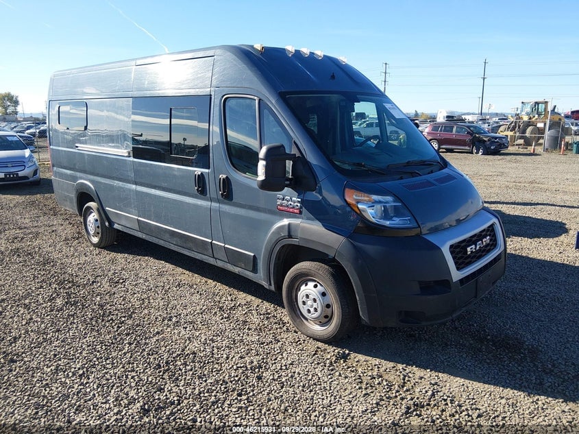 2020 RAM PROMASTER CARGO VAN HIGH ROOF | 3C6URVJG2LE106923 | UPCARS