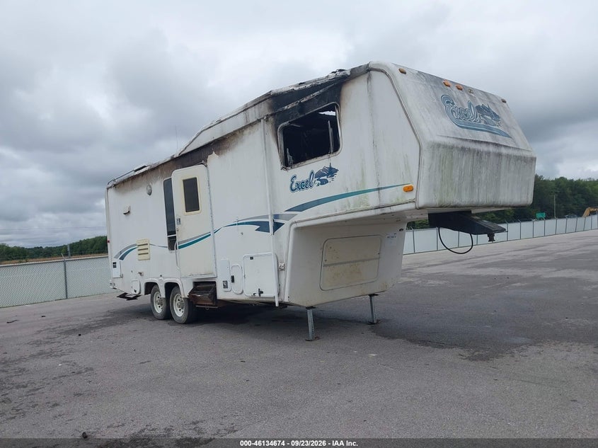 1998 EXCEL CAMPER FIFTH WHEEL | 4DLRV272XW1001600 | UPCARS