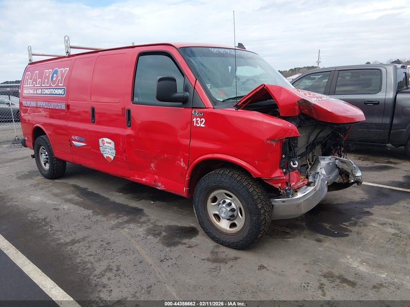2018 CHEVROLET EXPRESS 3500 WORK VAN | 1GCZGHFG2J1199828 | UPCARS