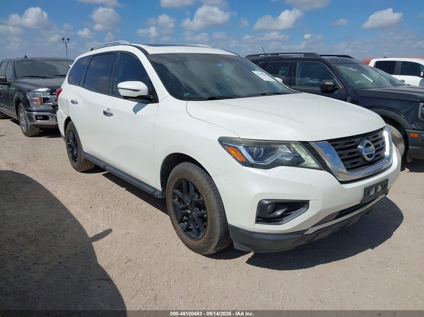 2017 NISSAN PATHFINDER SL | 5N1DR2MN1HC633699 | UPCARS