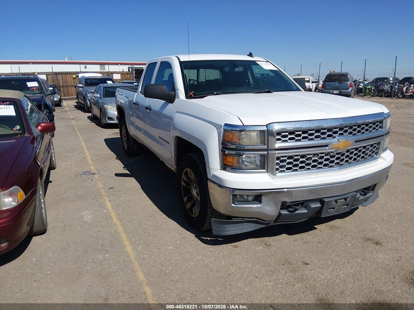 2014 CHEVROLET SILVERADO 1500 1LT | 1GCVKREC2EZ123616 | UPCARS
