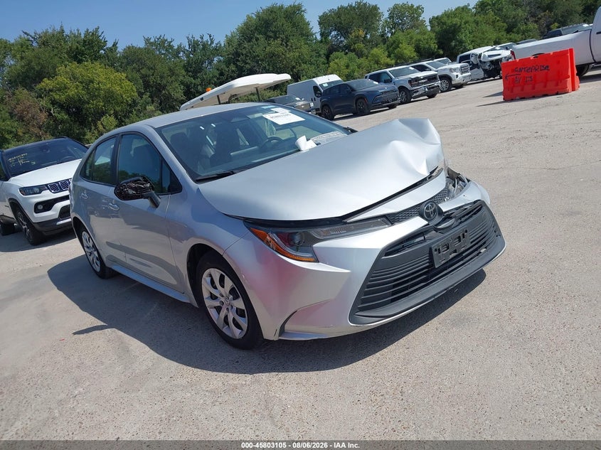 2025 TOYOTA COROLLA LE | 5YFB4MDE5SP252555 | UPCARS