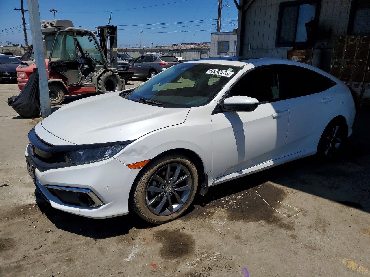 2019 HONDA CIVIC EX | JHMFC1F3XKX007264 | UPCARS