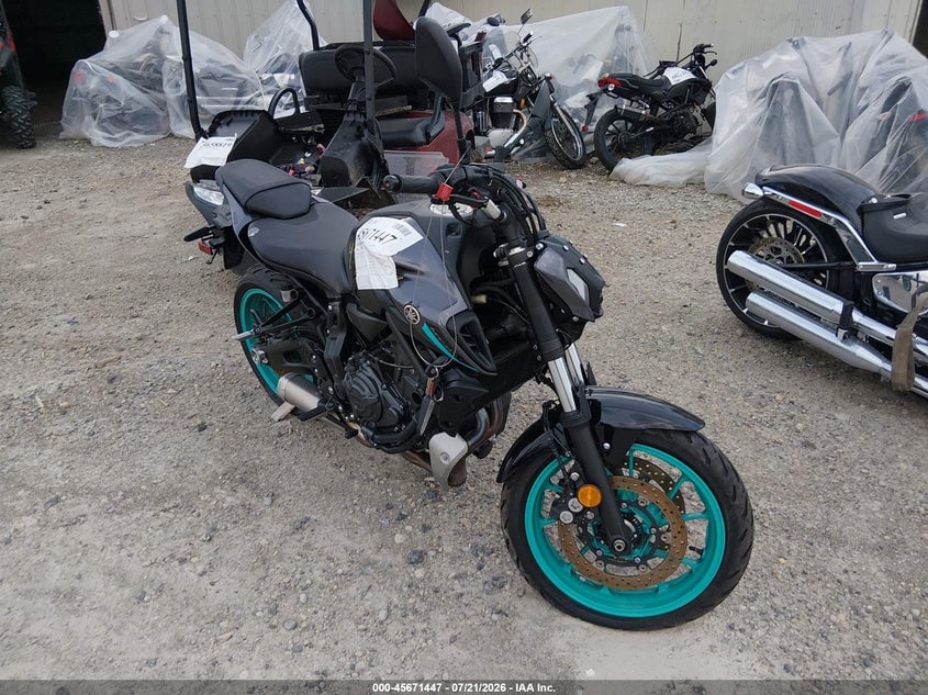 2024 YAMAHA MT07 | JYARM32E1RA009637 | UPCARS