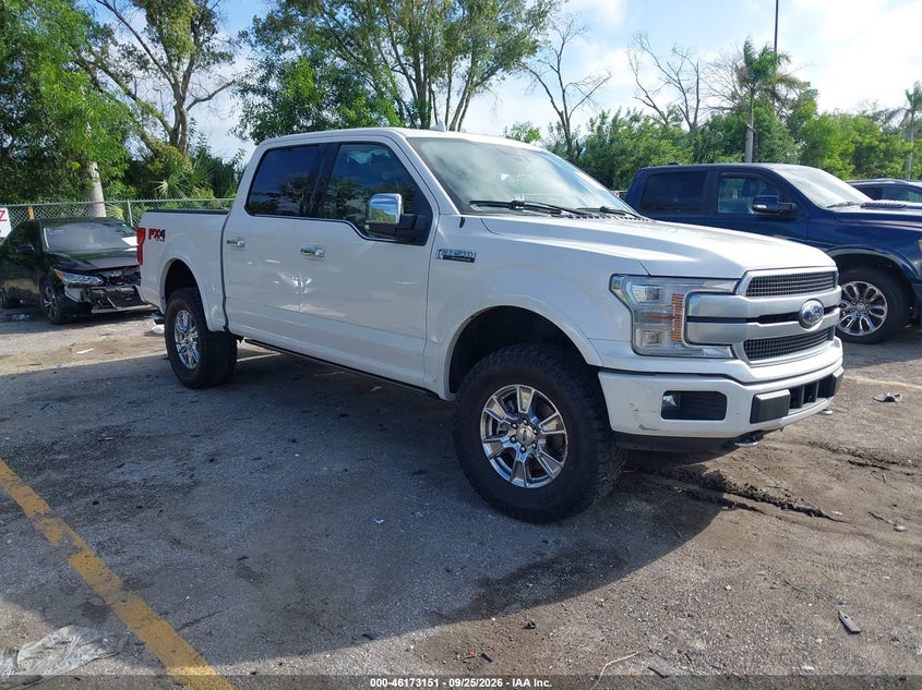 2018 FORD F-150 PLATINUM | 1FTEW1EG7JFC76755 | UPCARS