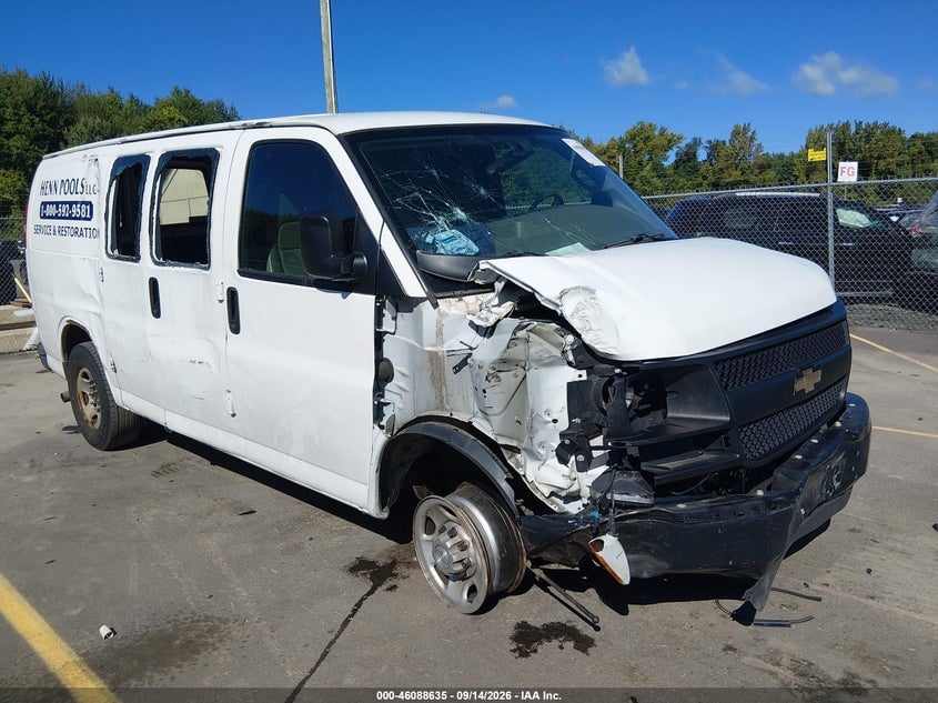 2016 CHEVROLET EXPRESS 2500 WORK VAN | 1GCWGAFF5G1118279 | UPCARS