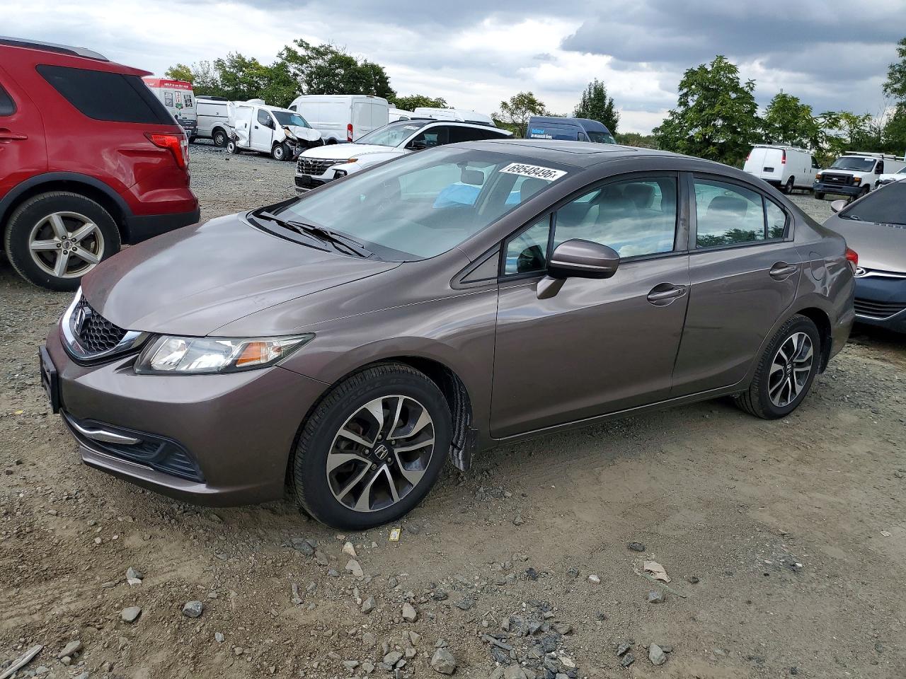 2014 HONDA CIVIC EX | 2HGFB2F8XEH523432 | UPCARS