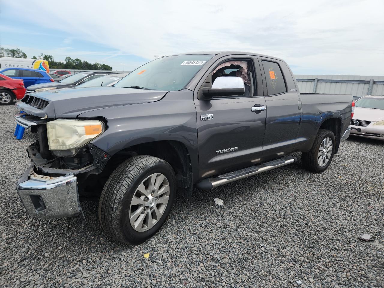 2014 TOYOTA TUNDRA DOUBLE CAB LIMITED | 5TFBW5F14EX374002 | UPCARS