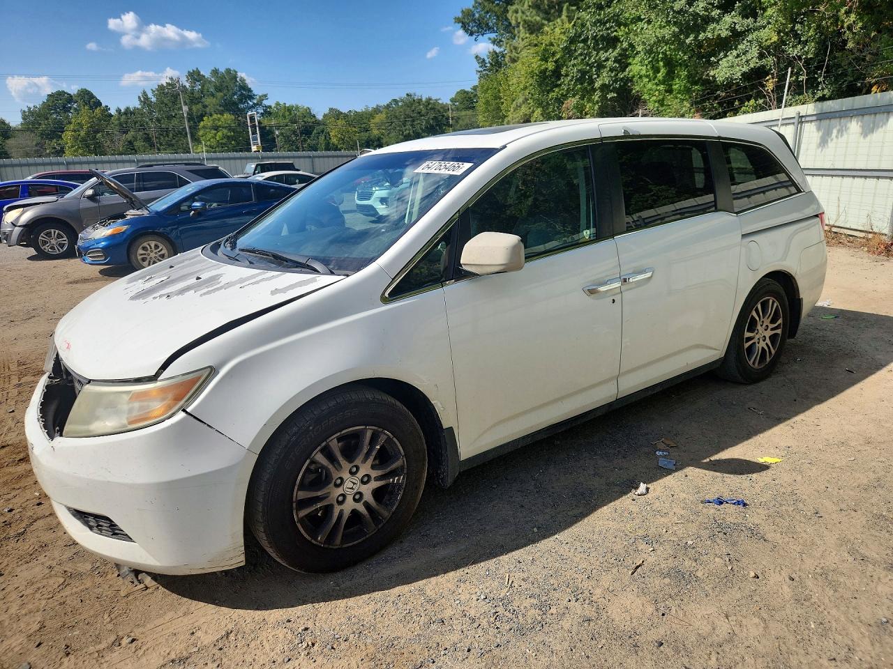 2013 HONDA ODYSSEY EXL | 5FNRL5H69DB054344 | UPCARS