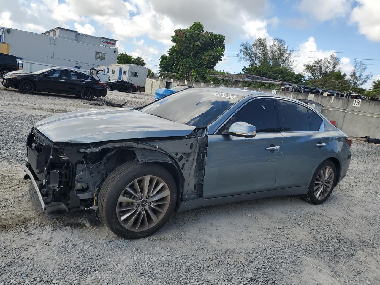 2020 INFINITI Q50 3.0T LUXE | JN1EV7AR1LM256550 | UPCARS