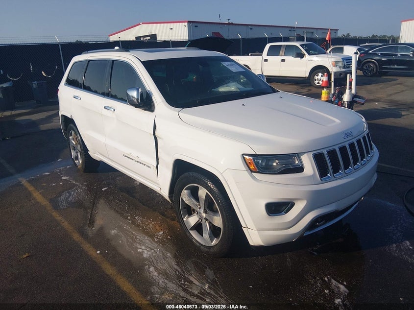 2014 JEEP GRAND CHEROKEE OVERLAND | 1C4RJECGXEC427637 | UPCARS