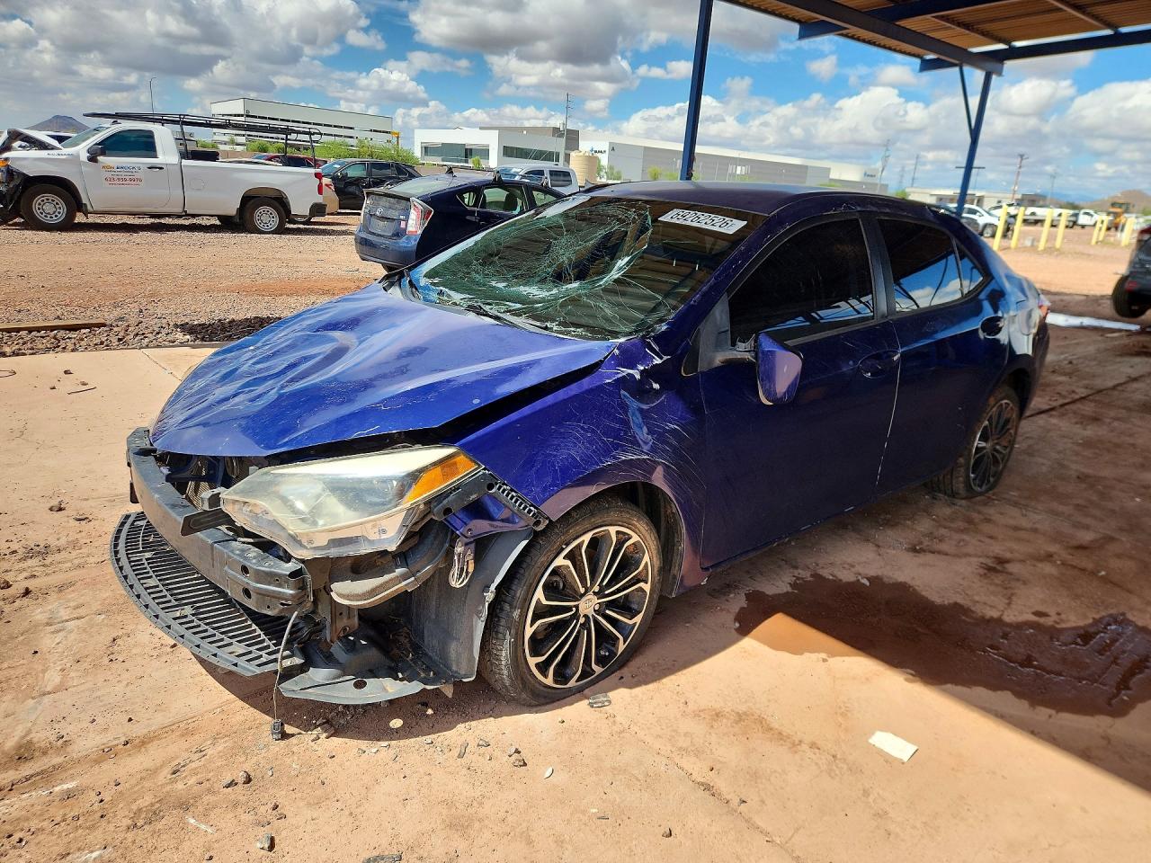2015 TOYOTA COROLLA S PLUS | 5YFBURHE4FP334824 | UPCARS