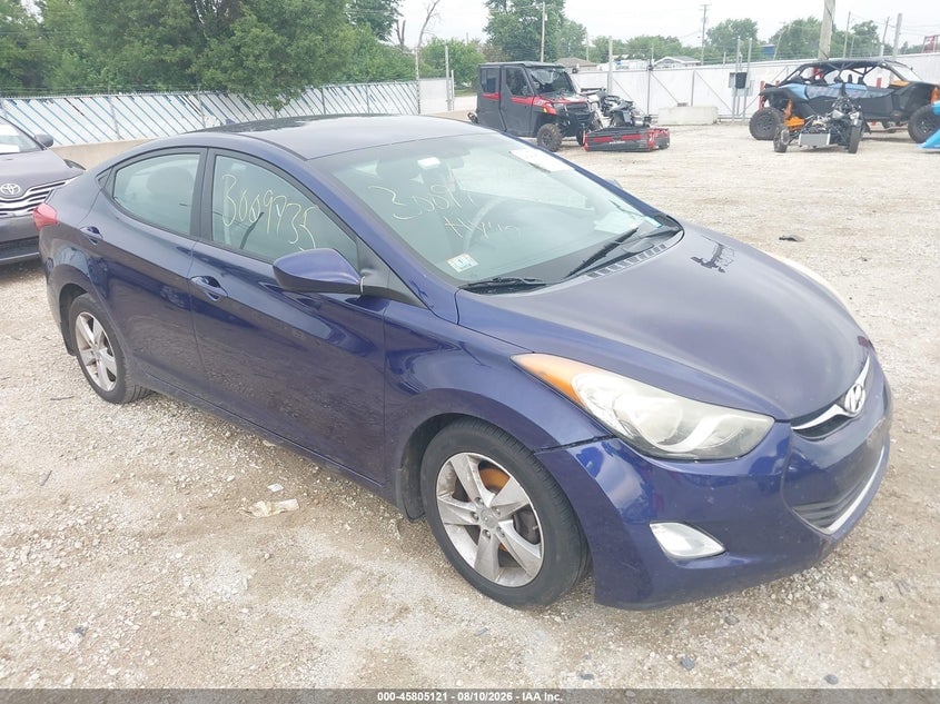 2013 HYUNDAI ELANTRA GLS | 5NPDH4AE8DH290122 | UPCARS