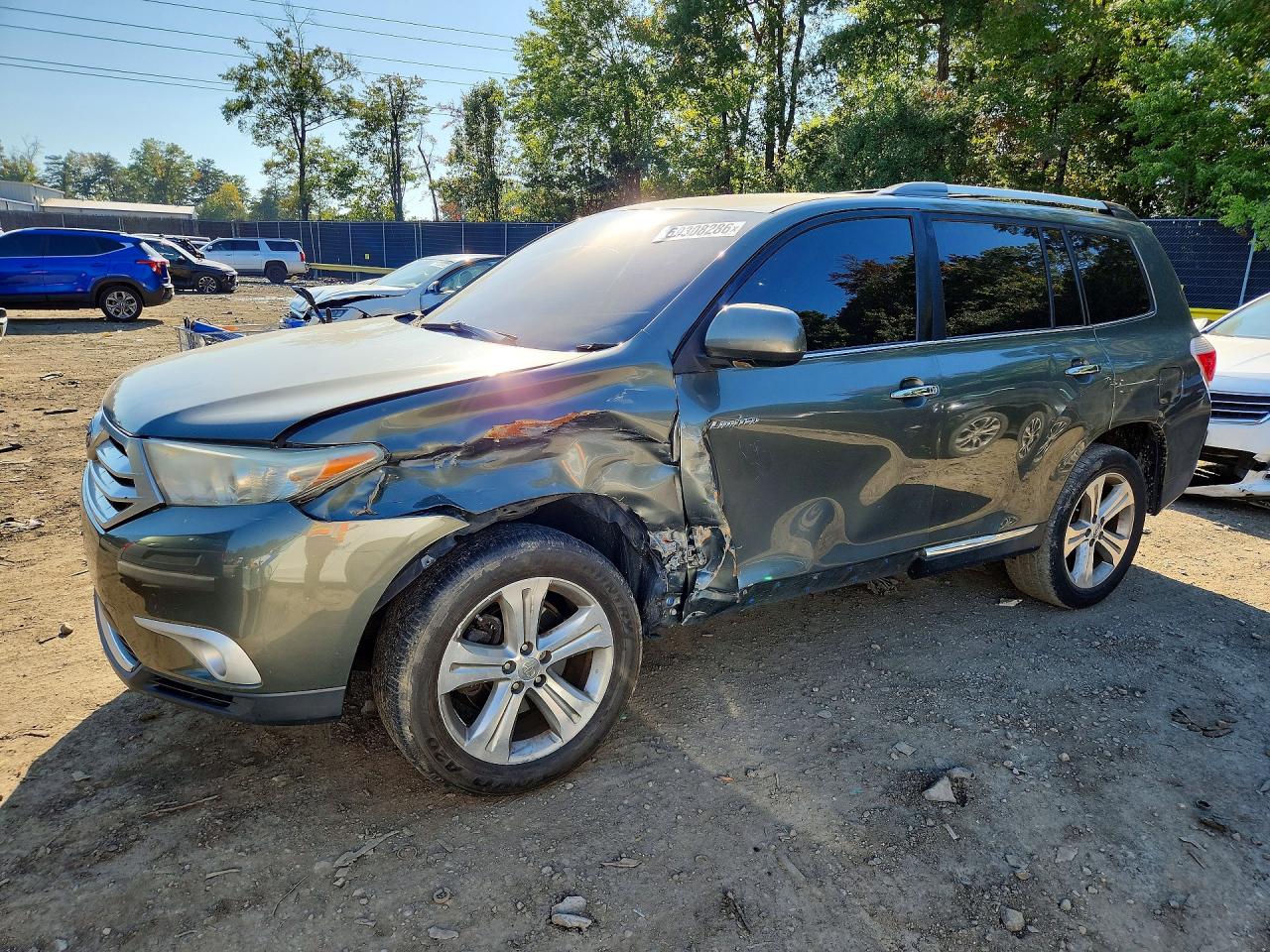 2013 TOYOTA HIGHLANDER LIMITED | 5TDYK3EH8DS095424 | UPCARS