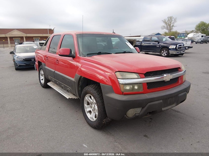 2003 CHEVROLET AVALANCHE 1500 | 3GNEC13T83G185334 | UPCARS