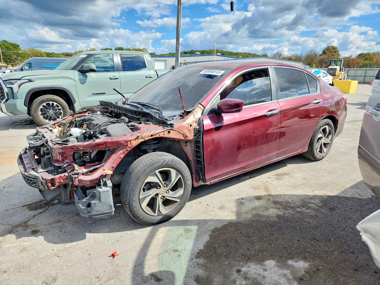 2017 HONDA ACCORD LX | 1HGCR2F37HA266140 | UPCARS