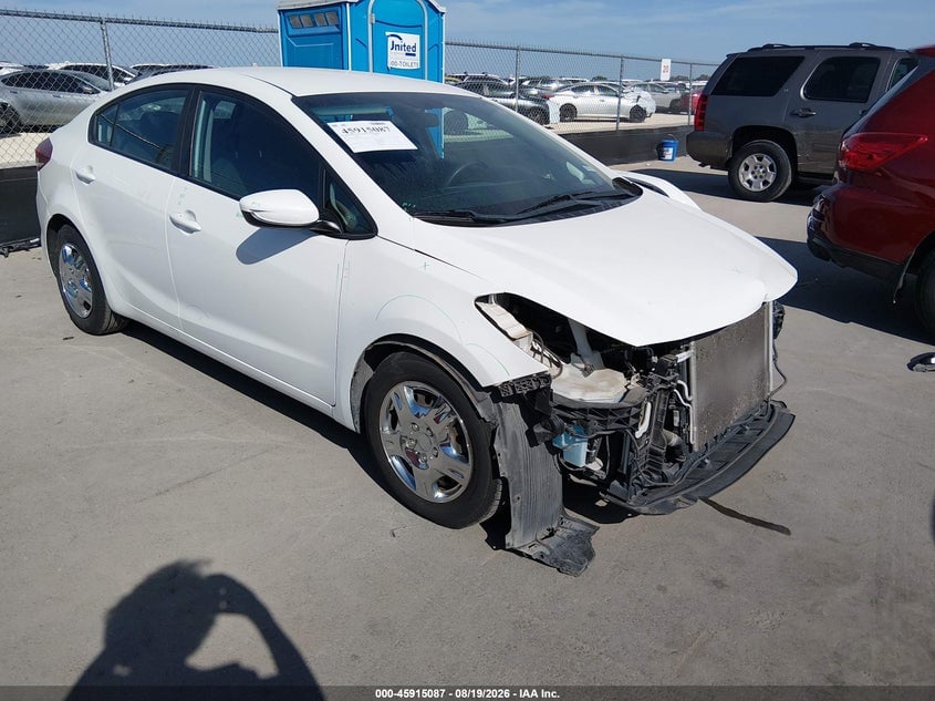 2017 KIA FORTE LX | 3KPFK4A74HE076864 | UPCARS