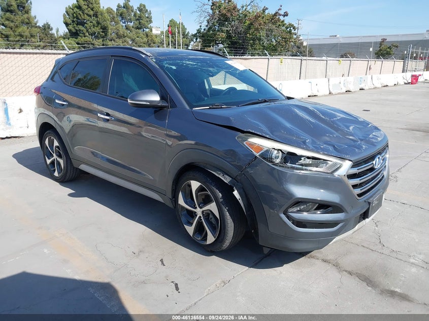 2017 HYUNDAI TUCSON LIMITED | KM8J33A23HU377208 | UPCARS