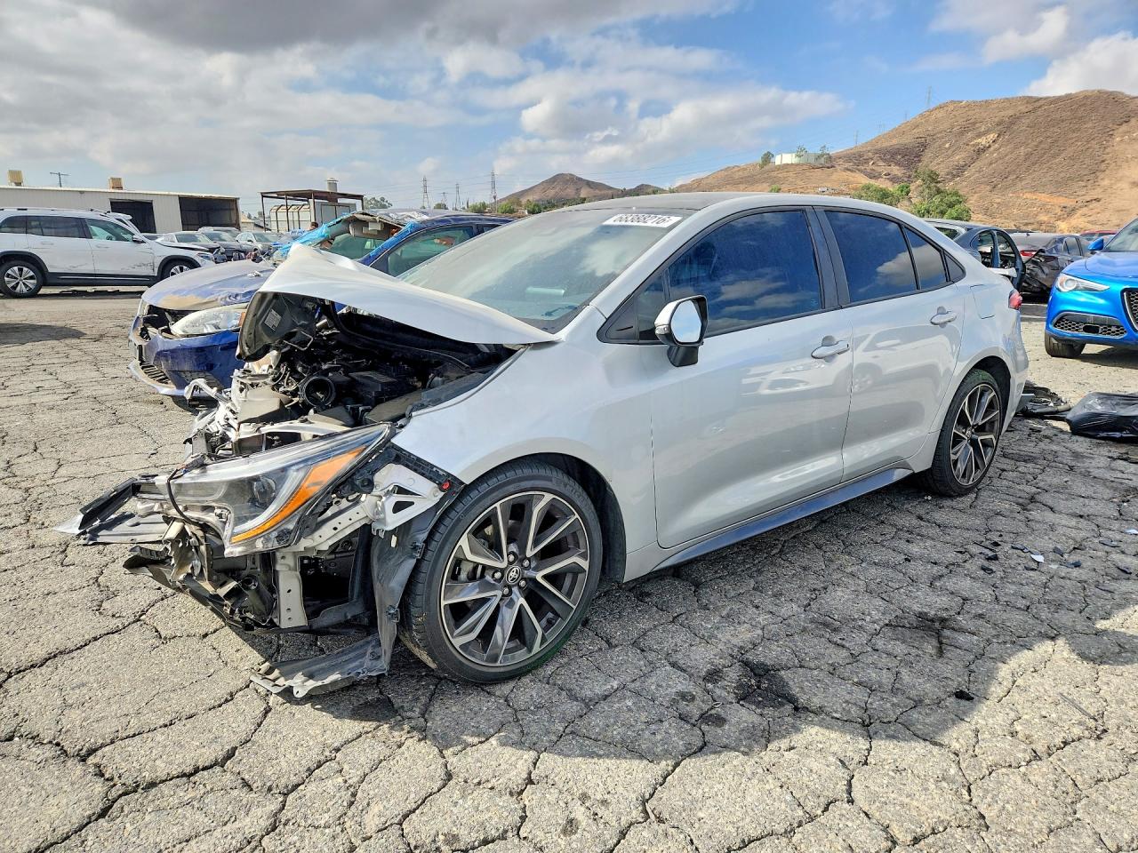 2022 TOYOTA COROLLA SE | 5YFS4MCEXNP125564 | UPCARS