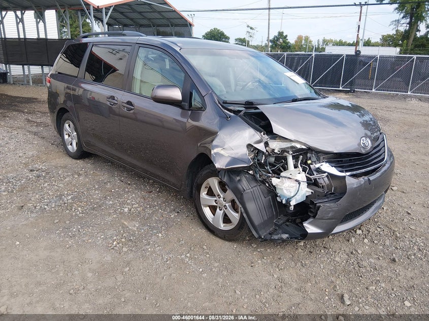 2013 TOYOTA SIENNA LE V6 8 PASSENGER | 5TDKK3DC2DS391888 | UPCARS