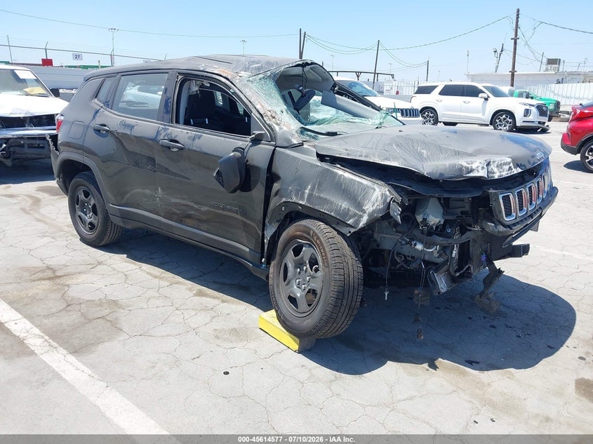 2019 JEEP COMPAS SPORT FWD | 3C4NJCAB8KT613767 | UPCARS